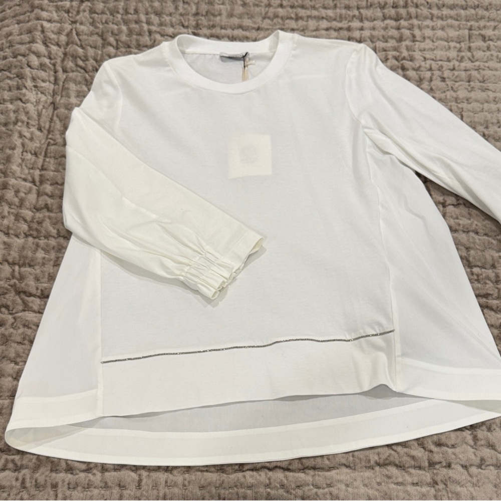 Peserico White Blouse